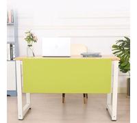 JLXJYS Pannelli divisori scrivania Pannello divisorio Universale for la Privacy sotto la scrivania - Divisorio for scrivania e Ufficio ad Alta Resistenza(Green,L 124cm/48.8in)