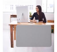 JLXJYS Pannelli divisori scrivania Pannello for la Privacy della scrivania for Ufficio, divisorio for la Privacy Commerciale sotto la scrivania(Light Gray Lxh,75x35cm/30x14in)