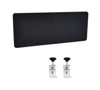 JLXJYS Pannelli divisori scrivania Pannello for la Privacy sotto la scrivania, Pannello for la Privacy Commerciale con Morsetto sul cassetto della scrivania(Black,Length 41 inch)