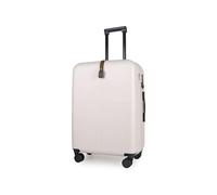 JLY Set di valigie di alta qualità, 100% policarbonato tedesco Bayer, organizzazione superiore TSA, serratura di sicurezza, ruote ultra silenziose, Bianco avorio , M (68cm), 1 pezzo
