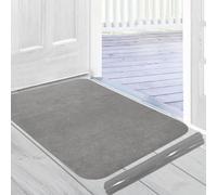 Jlyjlyfu Zerbino ultra sottile per interni, 2,6 mm, resistente, super sottile, lavabile, antiscivolo, per interni, zerbino a basso profilo, zerbino assorbente per cucina