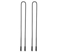 JM Fermo Cinturino per Occhiali in Silicone Elastico Custodie per Occhiale Impermeabili, Catena di Occhiali da Sole Sportivi Donna Uomo Bambini Nero