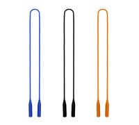 JM Fermo Cinturino per Occhiali in Silicone Elastico Custodie per Occhiale Impermeabili, Catena di Occhiali da Sole Sportivi Donna Uomo Bambini 3 Pacchi Mescola Colore