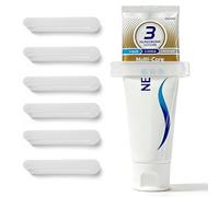 JM.JEEMI - Spremiagrumi per dentifricio, facile da spremere, per bambini, con clip manuale per bagno e viaggi, adatto per dentifricio, crema e tubetti di vernice fino a 6,6 cm di larghezza