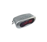 JM Orologio Justaminute EH49101 Argento LED Snooze 50mm Retroilluminato Rosso