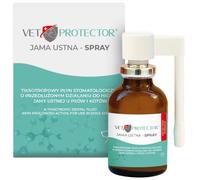 JM Sante Vet Protector Spray Dentale Cani Gatti Alito Fresco Denti 30 ml