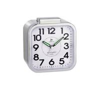 Lowell Sveglia JA7051S JUSTAMINUTE Con funzione snooze Silver
