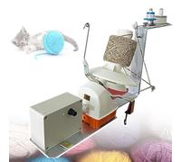 JMbpkduHs Avvolgitore Elettrico per Gomitoli di Filato, Rullo Automatico per Maglieria, Avvolgimento Fino a 500 G, velocità Regolabile, per Filato Metallico/Fibra/Lana/Corda