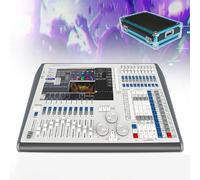 JMbpkduHs Controller Luci Professionali per Dj da Palco, Controller Touch Screen CPU da 120 GB I5, Multilingue Integrato, con 12 Porte di Uscita DMX 6144 Canali, Flight Case