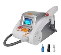 JMbpkduHs Macchina Permanente di Rimozione del Tatuaggio della Buccia del Carbonio Portatile di Rimozione della Pigmentazione del Trucco, 3 Sonde