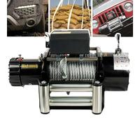 JMbpkduHs Verricello Idraulico da 9500 a 20000 Libbre con Cavo in Acciaio Resistente da 24 M Ingranaggio Planetario a 2 Stadi per Fuoristrada ATV SUV Boat,24v-20000lbs