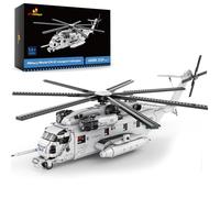 JMBricklayer CH-53 60008 - Kit per elicotteri militari, modello di aereo per bambini dai 14 anni, adulti e appassionati militari