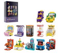 JMBricklayer Friend Game Console Building Set 20134,12 in1 Mini Console di Gioco da Collezione Modello Costruzione, Bomboniere per feste di Natale per borse Goodie, Premi in classe, Regali di