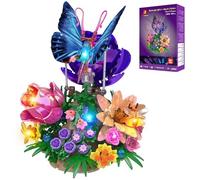 JMBricklayer Il set di blocchi da costruzione a farfalla è adatto per adulti (nuovo aggiornamento)