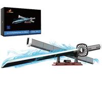 JMBricklayer Katana - Mattoni da costruzione, motivo: spada anime, giocattolo cosplay Ninjago, regalo per adulti e ragazzi dai 6 ai 16 anni, con supporto per guaina