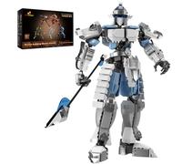 JMBricklayer Mech 70126 - Set da costruzione per adulti, modellino di action figure di robot Mecha, giocattolo da combattimento trasformabile per ragazzi e ragazze, set di mech e giocattolo di
