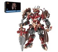 JMBricklayer Mech 70160 Kit robot per adulti Action Figure Eroe Mecha giocattolo con spada e articolazioni mobili, collezione di modelli Mech Home Display Ragazzi e Ragazze