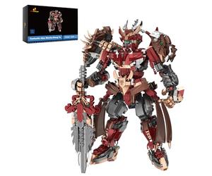 JMBricklayer Mech Robots 70160 - Set di costruzione di robot per adulti, giocattolo Mecha con spada e articolazioni mobili, collezione di modelli Mech, decorazione per la casa, per bambini e bambine