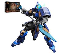 JMBricklayer Mech Set da costruzione per adulti 70128, set di mech cool set eroe modello di robot da esposizione, set di costruzione Mecha per ragazzi 8-14 ragazze, mech da collezione, idea regalo per