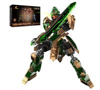 JMBricklayer Mecha 70125 Robot Kit Modellino Warrior Hero, Personaggi d'azione da Collezionare, Giocattoli Mech, Regali per Adulti, Bambini da 8 9 10 11 12 13 14+, Set da costruzione (744 pezzi)