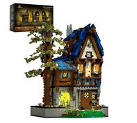 JMBricklayer Medieval Magic House Lighting Building Set 30123 - Set di costruzioni con luci LED retrò, modello di casa per collezionisti ed esposizioni, regalo Ideas per adulti e ragazzi (2095+ parti)