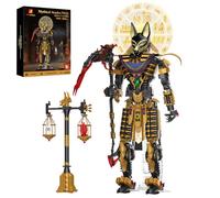 JMBricklayer Mythical Anubis Mech Building Kit 70012, Giocattoli da collezione per adulti, Kit modello Dio antico Egitto 3810 PCS