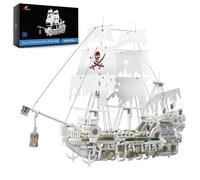 JMBricklayer Set di costruzione di navi pirata per adulti 40115, Styx Ghost Ship Toy Big Pirate Ship Model Construction Set da costruire, decorazione per ufficio, regalo per adulti (3769 pezzi)