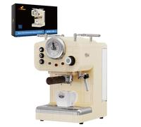 JMBricklayer Set di costruzione per macchina da caffè, kit da costruzione vintage per adulti 20135, giocattoli retrò semi-automatici, decorazione per la casa, set da collezione, ideale per ragazze