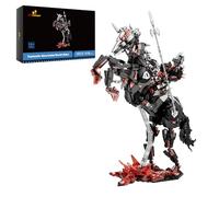 JMBricklayer Set di mattoncini da costruzione con cavalli di guerra 70172 - Dark Rider (Hell Rider) - Action Figure