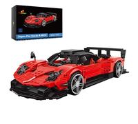 JMBricklayer Technic 50113 - Kit auto d'epoca da costruzione per adulti, auto da corsa R, per appassionati di auto, da collezione, regali per ragazzi dai 14+ anni in su