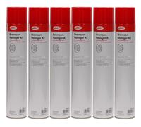 JMC Detergente Freni Kupplungsreiniger Entfetter Set 6x750ml Bottiglia a Spruzzo
