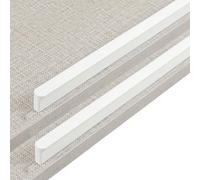 JMCXSM592 2 pezzi maniglie Forma rotonda a T Pomello Armadietti Bianco caldo Tiretti Armadio Lega di alluminio Manopole Cassetto Maniglione porta Tavolino toilette,Pomolo Mobile Hardware (1200mm)