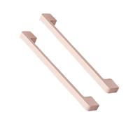 JMCXSM592 2 pezzi Tiretti Armadio lega di alluminio maniglie colorati cameretta bambini Pomello Stile semplice,Manopole Cassetto Maniglione porta Tavolino,Pomolo Mobile (Passo foro 160mm,Rosa)