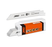 JMD 10 Pezzi S922BF Lame per Sega a Gattuccio Metallo 150mm 14TPI Lame Seghetto a Gattuccio per Metallo Compatibile con Bosch ecc
