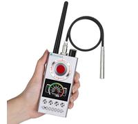JMDHKK Rilevatore di Telecamere Nascoste e Microspie - Localizzatore di Tracker Magnetici e Segnali Radio per Casa, Ufficio, Hotel, Auto - (Bianco)