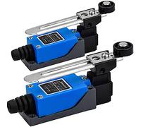 JMELEHW 2Pcs Interruttore limite ME-8108 Interruttore limite braccio NC-NO CNC interruttore limite istantaneo regolabile interruttore posizione leva del rotolo