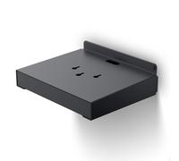 JMGO N3 Ultimate & N1S Supporto da Parete per Proiettore 2-in-1, Box Portaoggetti, Gestione Cavi, Metallo Resistente, Passacavi Nascosto, Facile Installazione, Grigio Scuro