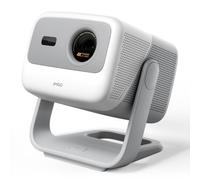 JMGO Nuovo N1S 4K Mini Proiettore Portatile, Triple Laser, 1700 ISO Lumens | Gimbal Istantaneo Autofocus, GTV, Netflix, 110% BT.2020, HDR10, Audio Dolby 10W, Blu-ray 3D, 200" per Esterno, Gaming, Feste