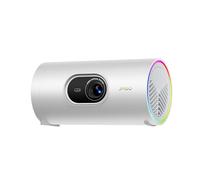 JMGO PicoPlay 1080P Proiettore Portatile Intelligente, GTV, Netflix, 400 ISO Lumen, 8W Dolby Digital, 3D Attivo, HDR10, Mini Proiettore con Wi-Fi e Bluetooth per Casa, Esterni, Include Liltro Ottico
