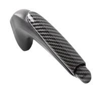 JMGTLSFA Leva Pomello Cambio Per Civic DX EX LX 2006-2011, Copri Leva Freno Mano Parcheggio Auto Accessori Decorativi(Carbon Fiber)