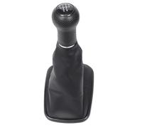 JMGTLSFA Leva Pomello Cambio Per Per Golf 4 IV MK4 GTI R32 Per Bora Jetta 1999-2004 Pomello Cambio Leva Ghetta Boot Cover(B0159 12mm)