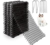 JMIATRY 16 Pezzi Tappetino Repellente per Gatti 20x40CM, Dissuasore per Gatti, Plastica Tappetino Anti Gatto, Anti Gatto Giardino