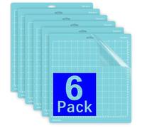 JMIATRY Set di 6 tappetino da taglio 12 x 12 inch, Cutting Mat, Tappetino da taglio per patchwork, modellismo, artigianato