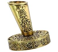 JMORCO Astuccio Penne Portapenne in metallo, organizer da scrivania, ufficio, casa, decorazione for la famiglia, supporto for penna stilografica, pennello(Golden)