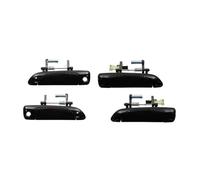 JMORCO Auto Porta Esterna Maniglia 4 Pz/Lotto Anteriore Posteriore Esterno Esterno Maniglie delle Porte Set Nero 72180S5A013 per Civic per Berlina 2001 2002 2003 2004 2005