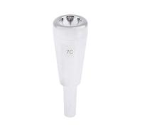 JMORCO Bocchino for tromba Accessori for strumenti di dimensioni 7C-Oro/argento for impieghi gravosi xiaoyu (Color : Silver)