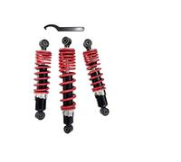 JMORCO Kit Ammortizzatori 1 Set di ammortizzatori Anteriori e Posteriori per impieghi gravosi con Molla Rossa per ammortizzatori per Sportsman 90 Regolabili