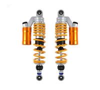 JMORCO Kit Ammortizzatori 2 pz Moto Universale 310mm 330mm 350mm Ammortizzatori Posteriori Ad Aria Sospensione per