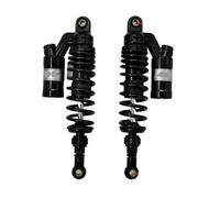 JMORCO Kit Ammortizzatori per 320 mm 340 mm 360 mm 370 mm 1 Paio di ammortizzatori ad Aria Regolabili per Moto, sospensioni Posteriori, Molla da 7 mm per Scooter
