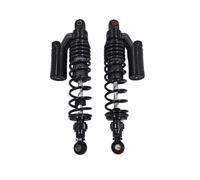 JMORCO Kit Ammortizzatori per 320 mm 340 mm 360 mm 370 mm 1 Paio di ammortizzatori ad Aria Regolabili per Moto, sospensioni Posteriori, Molla da 7 mm per Scooter